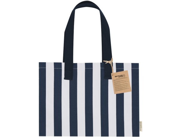 Bolsa algodón reciclado Marylis con asas reforzadas detalle 8