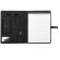 Carpeta Power Bank Drayton Negro detalle 1