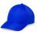 Gorra de 6 paneles de microfibra azul personalizado