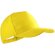 Gorra de algodón peinado alta calidad personalizada amarilla