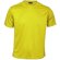Camiseta tallas de adulto deportiva 135 gr amarilla