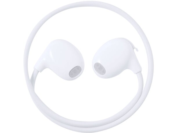 Auriculares con logo función manos libres de plastico Pulsex detalle 3
