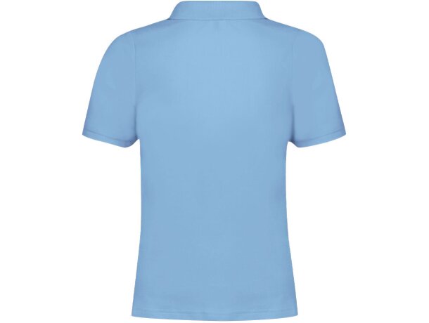 Polo mujer algodón piqué Charles manga corta personalizable detalle 2