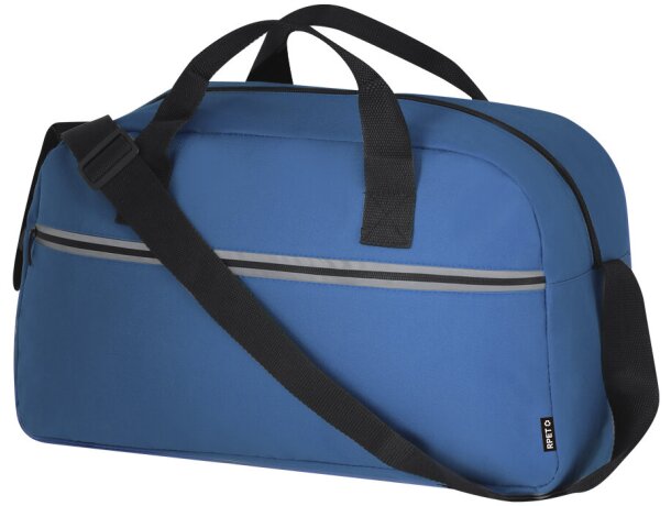 Bolso Wedar de poliéster 300D RPET con tira reflectante detalle 1