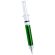 Bolígrafo jeringuilla para farmacias Verde