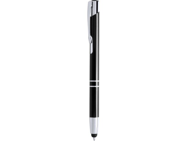 Bolígrafo con punta puntero personalizado negro
