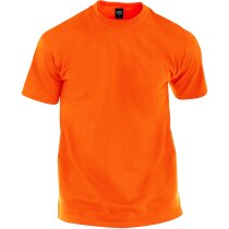 Camiseta tallas adulto 135 gr color personalizada naranja