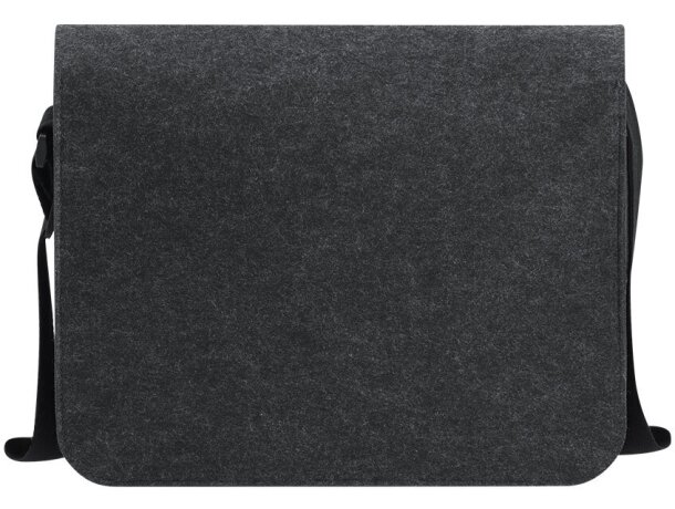 Bandolera Ganter de fieltro RPET con compartimento para portátil detalle 3