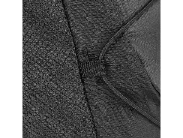 Mochila Zaroc nylon reciclado 210D ripstop con bolsillos detalle 8