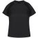 Camisetas de mujer transpirable poliéster 135 g/m2 Tecnic Sappor Negro