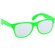 Gafas de sol con lentes personalizables verde