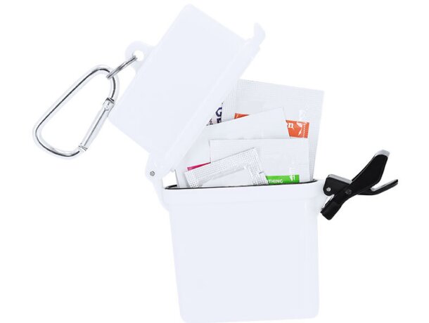 Kit playa Dambury con estuche ABS y mosquetón metálico detalle 2