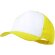Gorra sencilla para imprimir a todo color amarilla