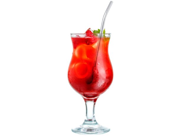 Agitador pajita Evin acero inoxidable con cucharilla filtro detalle 3