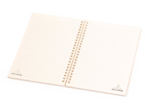 Libreta ecológica cuaderno personalizado barato Edilax tapas duras recicladas detalle 3