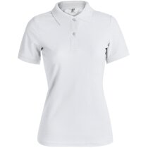 Polo para mujer manga corta algodón ring spun 180 g/m2