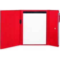 Carpeta de microfibra con bloc Carpeta de microfibra con bloc