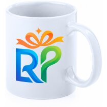 Taza Impex personalizada cerámica blanca con caja incluida (370 ml)