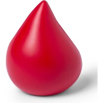 Antiestrés publicitarios con forma de gota con colores variados