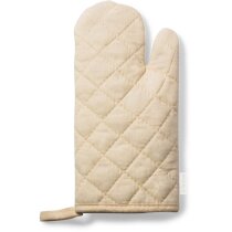 Manopla Cafar algodón reciclado natural negro