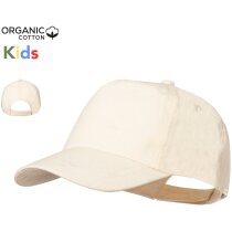 Gorras para niños algodón orgánico y 5 paneles