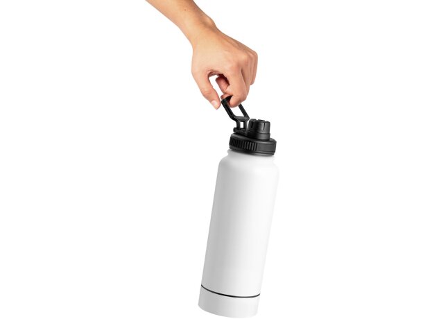 Botella termo personalizada para serigrafiar con dosificador y asa de transporte Wankex detalle 6