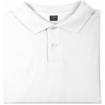 Polo Manga Corta Unisex Blanco 180 Gr Personalizado