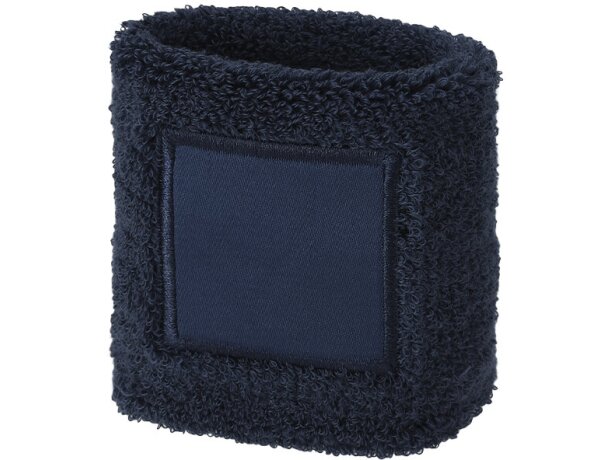 Muñequera Licek elástica con parche central personalizable detalle 1