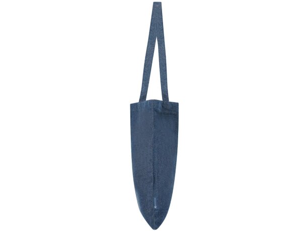 Bolsa Spinel de tejido vaquero reciclado con asas largas detalle 4