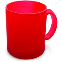 Taza de cristal acabado frost de colores Taza de cristal acabado frost de colores