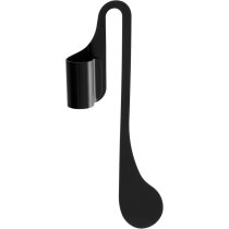 Marca paginas de aluminio negro personalizada
