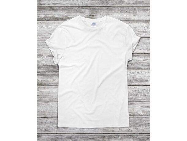 Camiseta blanca 135 gr adulto original Camiseta blanca 135 gr adulto original
