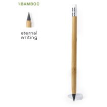 Lápiz eterno Billy bambú mina infinita y goma