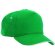 Gorra Five  con cinco paneles y ojetes de color personalizada five verde