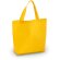 Bolsa Shopper de la compra cómoda con asas amarillo