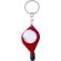 Llavero colores con moneda carro rojo barato
