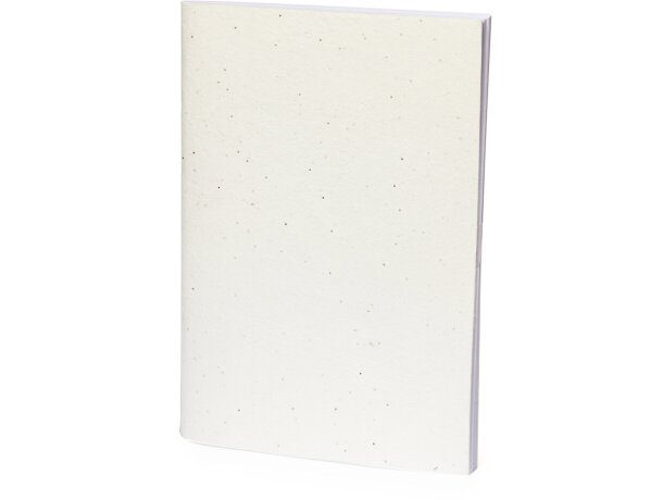Libretas ecológicas con semillas Derna tapas blandas papel plantable detalle 2