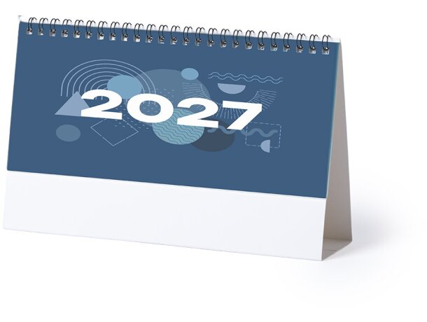 Calendario de sobremesa tipo piramide 2027 detalle 3