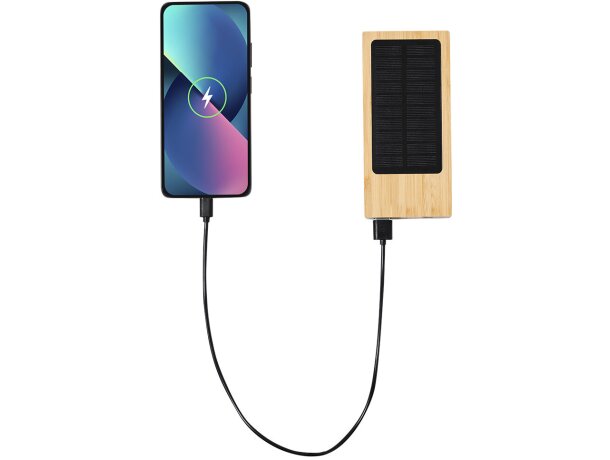 Powerbanks personalizados bambú de 4000 mah Molden detalle 4