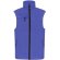 Chaleco Dervik corporativo transpirable con cremalleras Azul