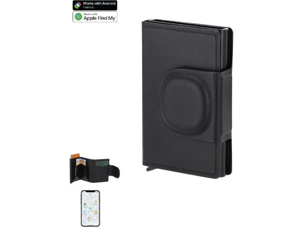 Tarjetero localizador Selkik con sistema de rastreo dual detalle 1