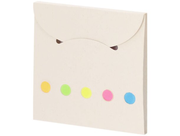 Bloc notas adhesivas Tesher de cartones de leche reciclados detalle 2