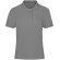 Polo mujer algodón piqué Charles manga corta personalizable Gris
