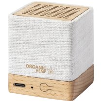 Altavoz Bluetooth Dorkin cáñamo y madera natural