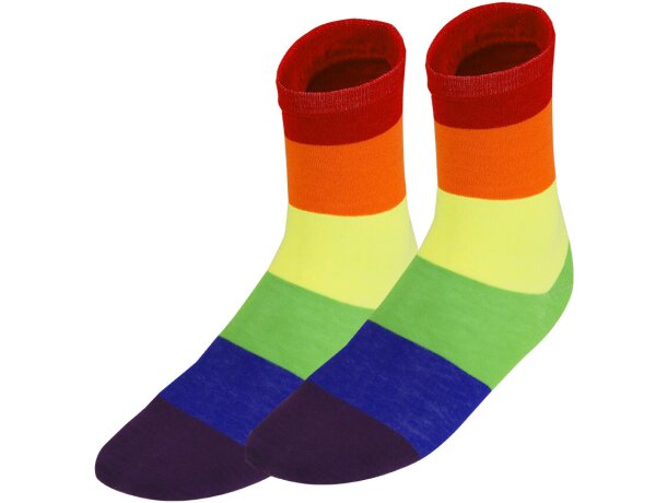 Calcetín Tarox Rainbow en poliéster con tejido elástico detalle 1