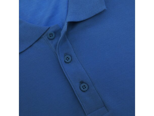 Polo adulto color Charles algodón ring spun piqué 180 g/m² detalle 6