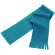 Bufanda de tejido liso en colores azul claro