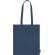Bolsa Spinel de tejido vaquero reciclado con asas largas Azul