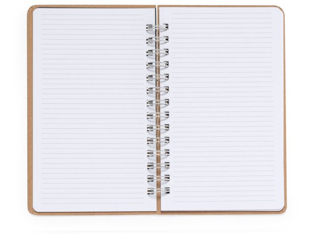 Libretas ecológicas con semillas Astrida tapas rígidas cartón reciclado detalle 4