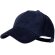 Gorra Dispart de poliéster con efecto pana y cierre ajustable Marino